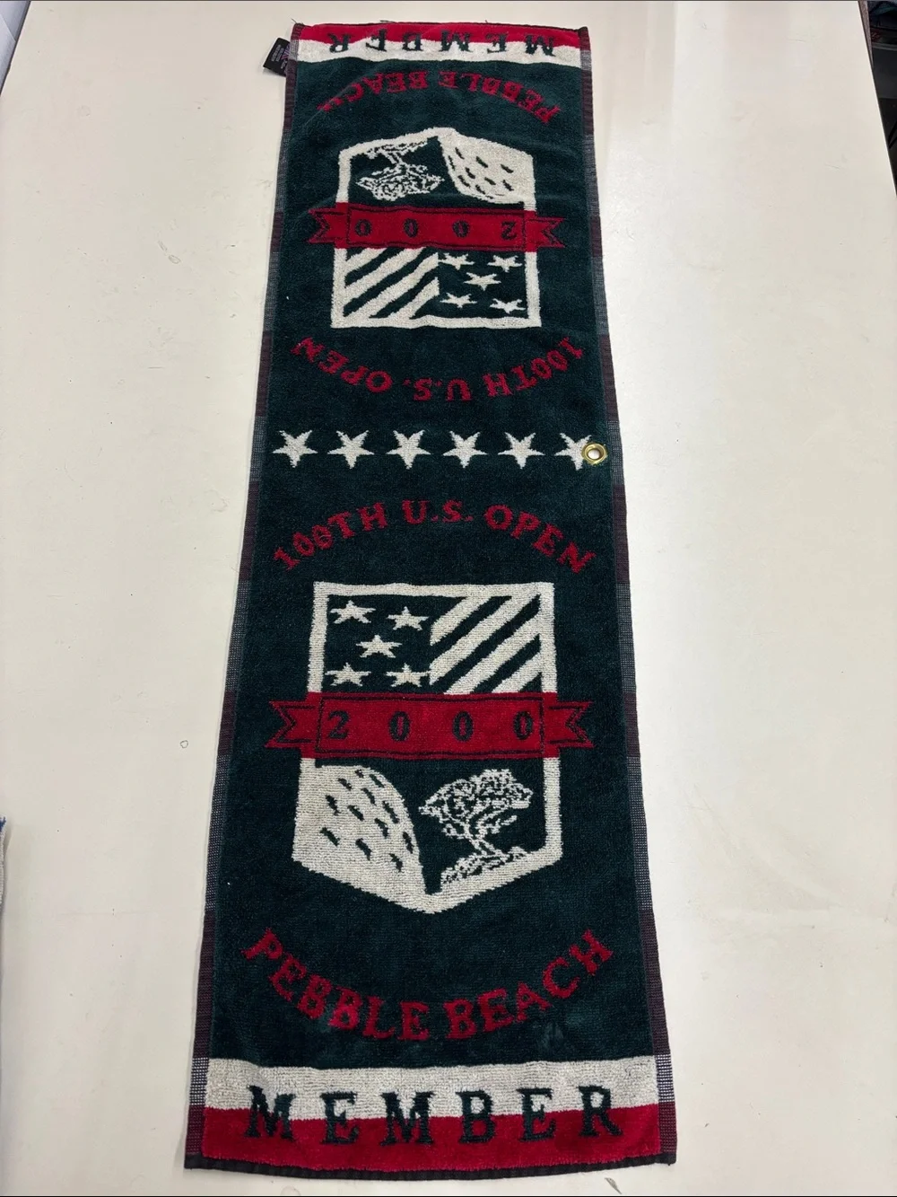 Pebble Beach Member Golf Towel